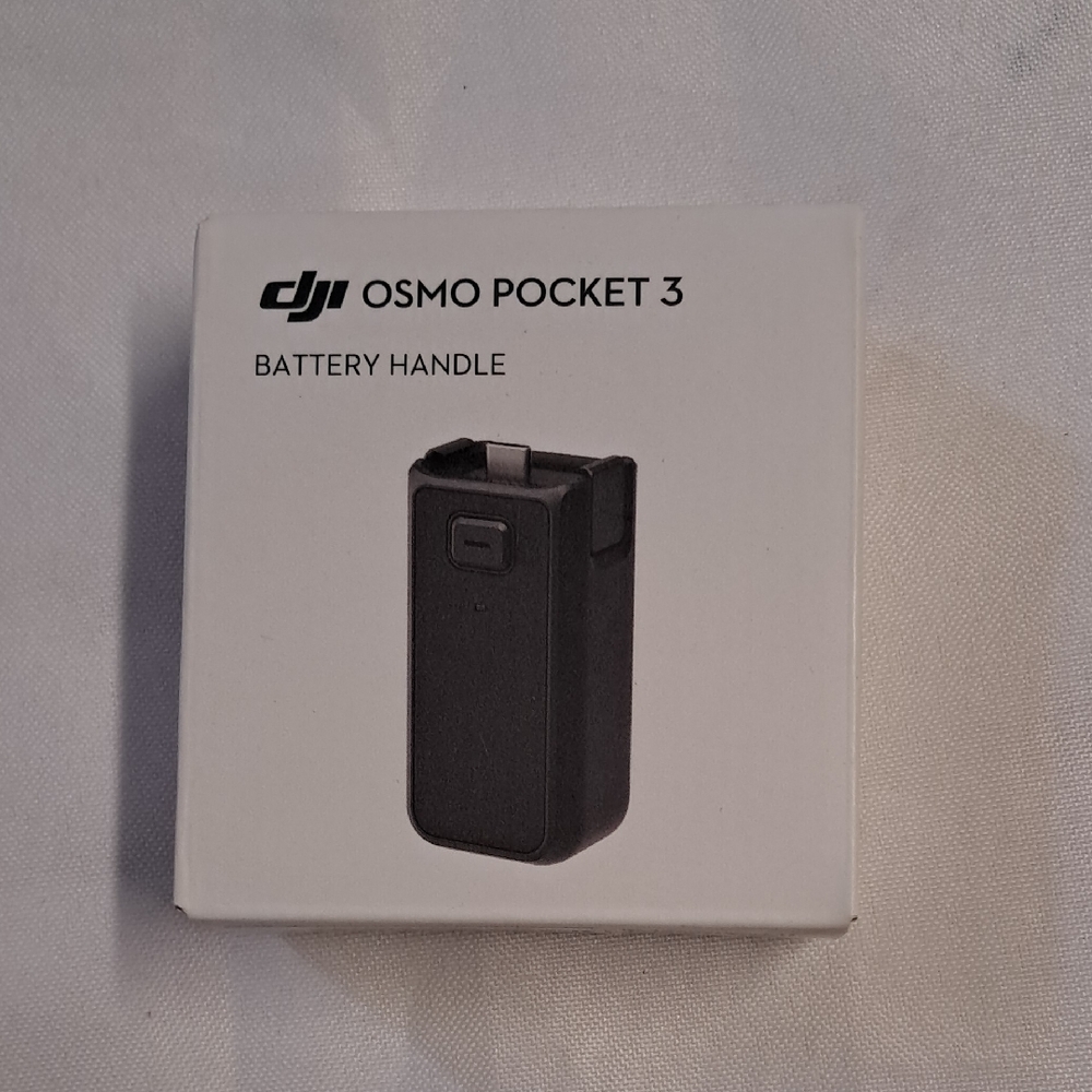 NWT DJI Osmo Pocket 3 Battery Handle, Compatibility: Osmo Pocket 3
